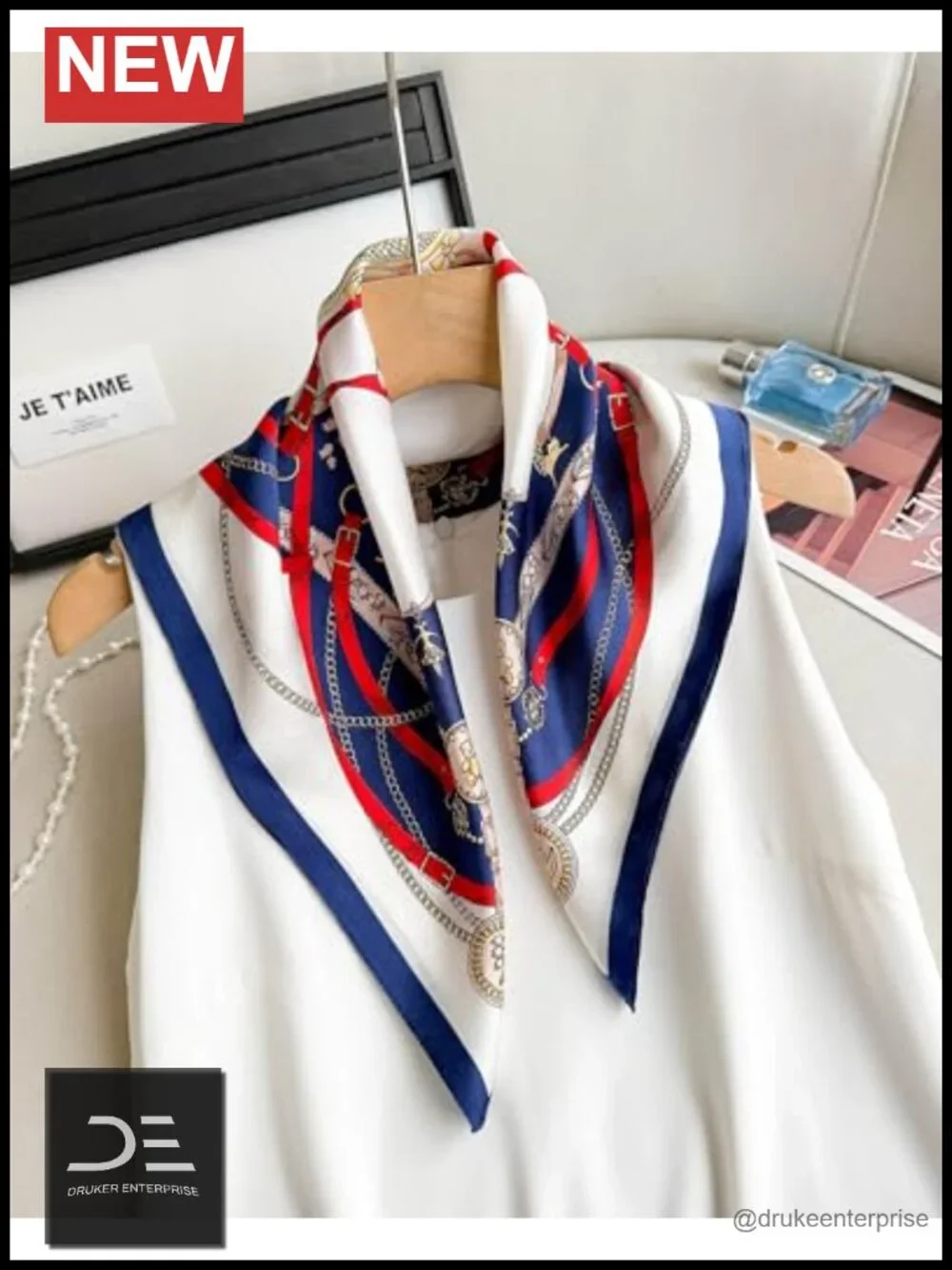 100% Mulberry Silk Lightweight Small Square Neck Scarf Headscarf Neckerchief